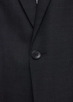 Soft melange blazer