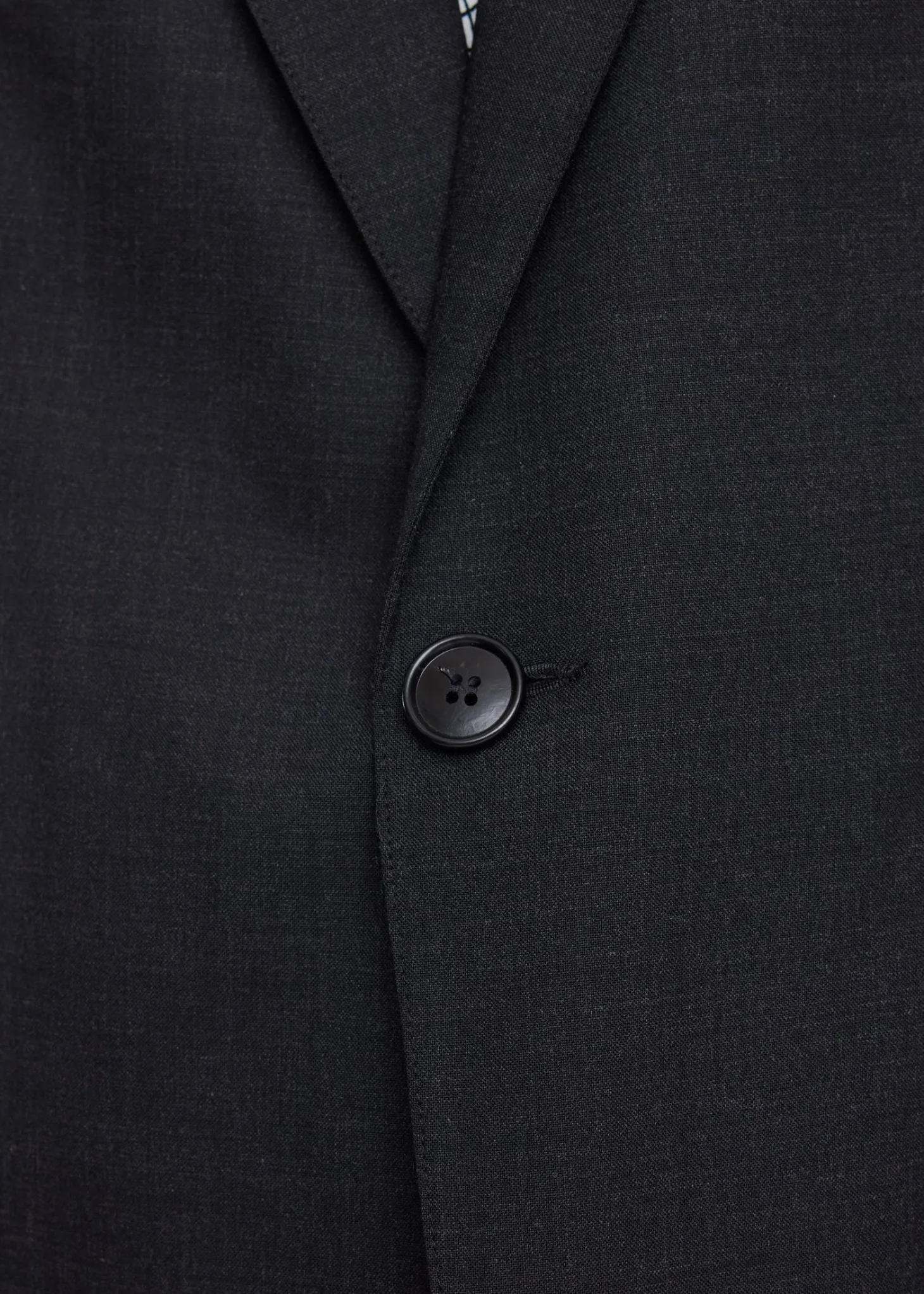 Soft melange blazer