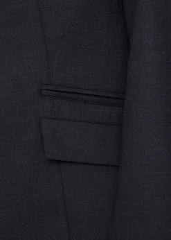 Soft melange blazer