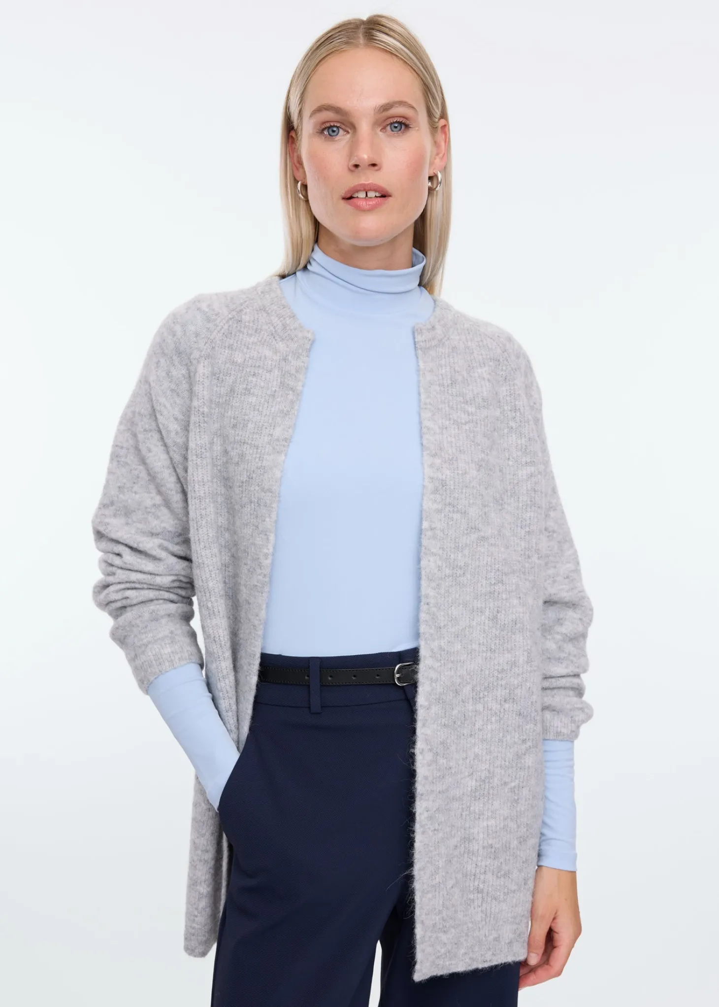Soft wool blend cardigan