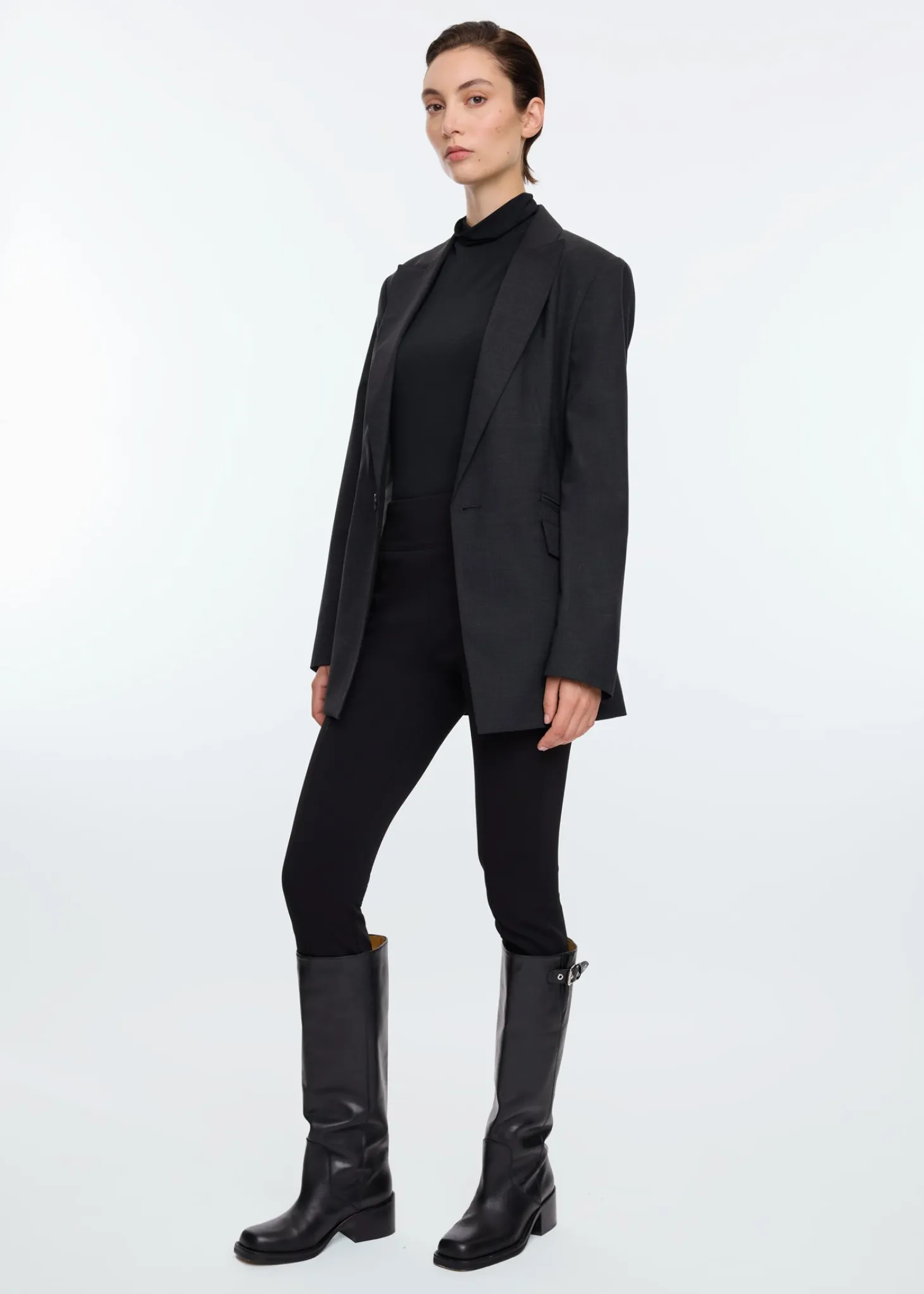 Stretch twill legging