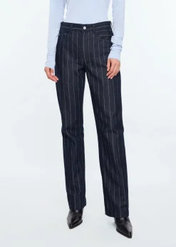 Striped jeans