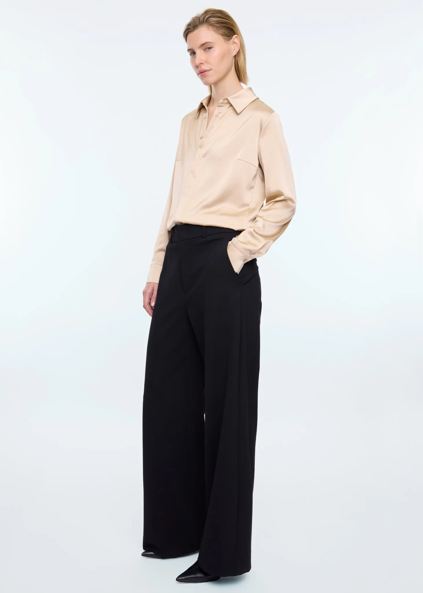 Tailored punto trousers