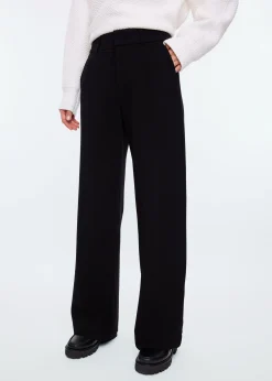 Tailored rib trousers