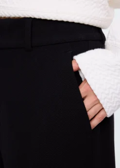 Tailored rib trousers