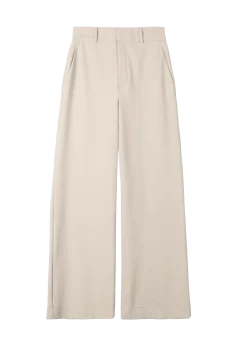 Tailored twill broek