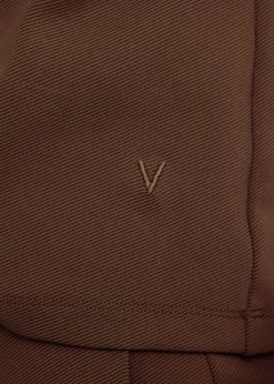 Tailored twill broek