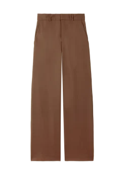 Tailored twill broek