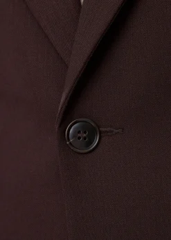 Tailored woolmix blazer