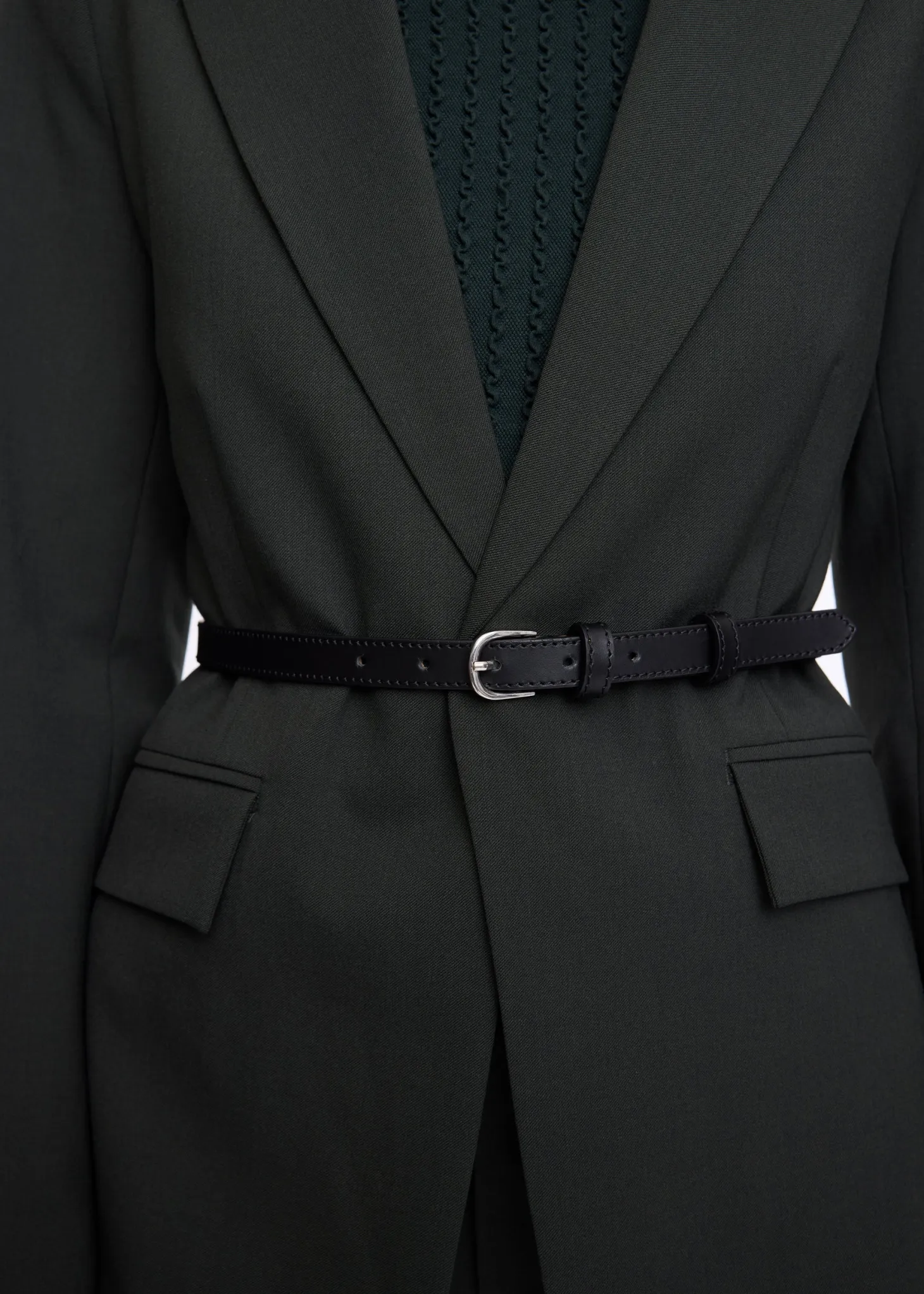 Tailored woolmix blazer