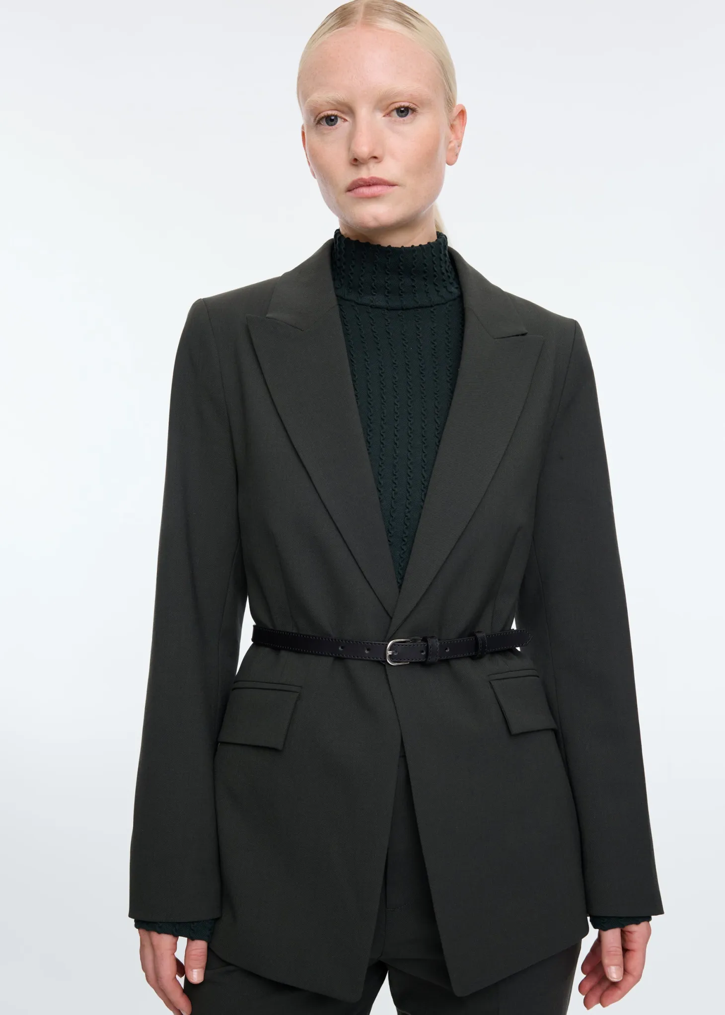 Tailored woolmix blazer