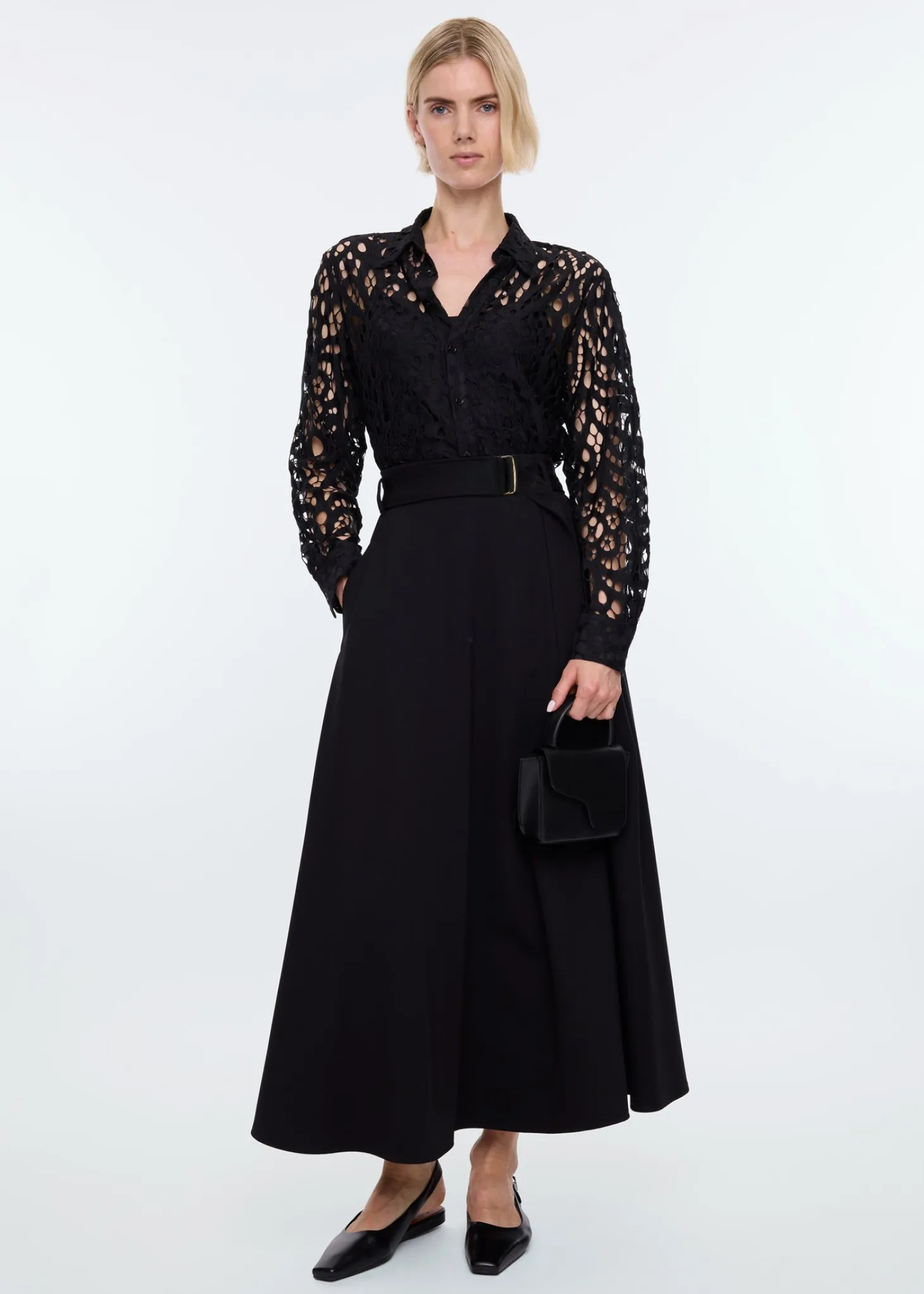 Tencel punto skirt