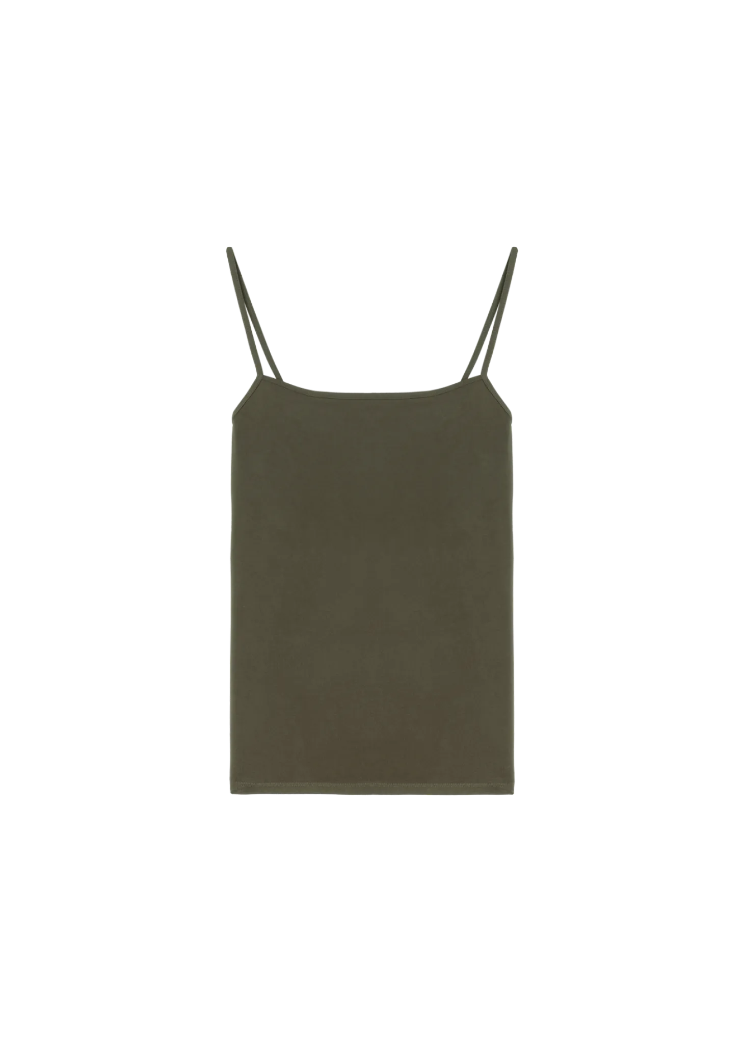 Thin strap travel top