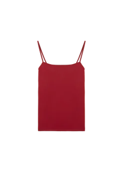 Thin strap travel top