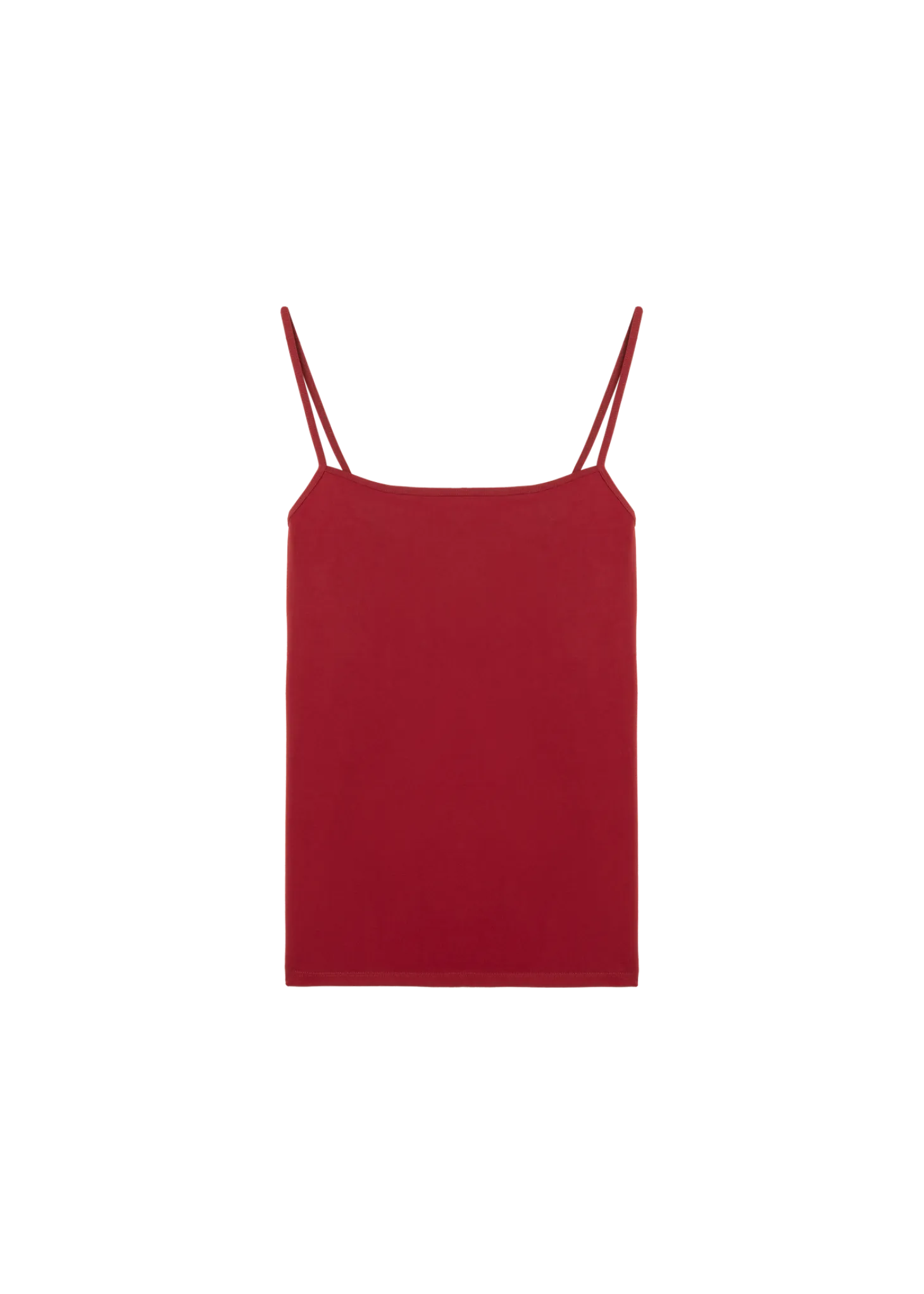 Thin strap travel top