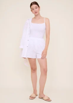 Thin strap travel top