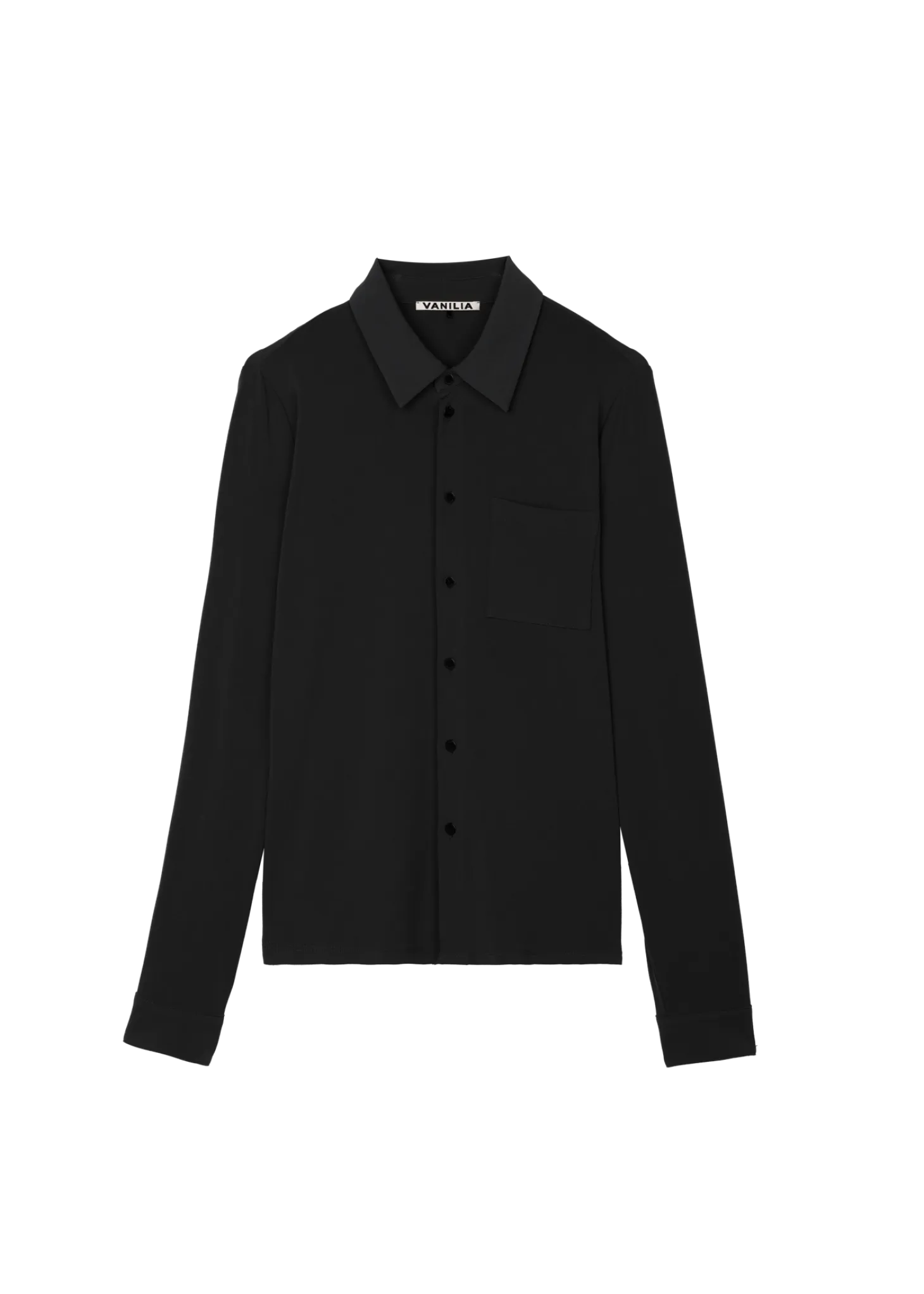 tricot blouse met zakken