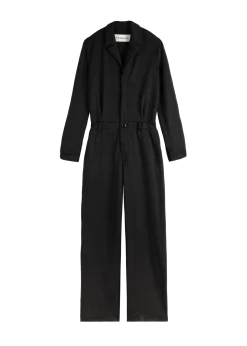 Tricot pattern jumpsuit