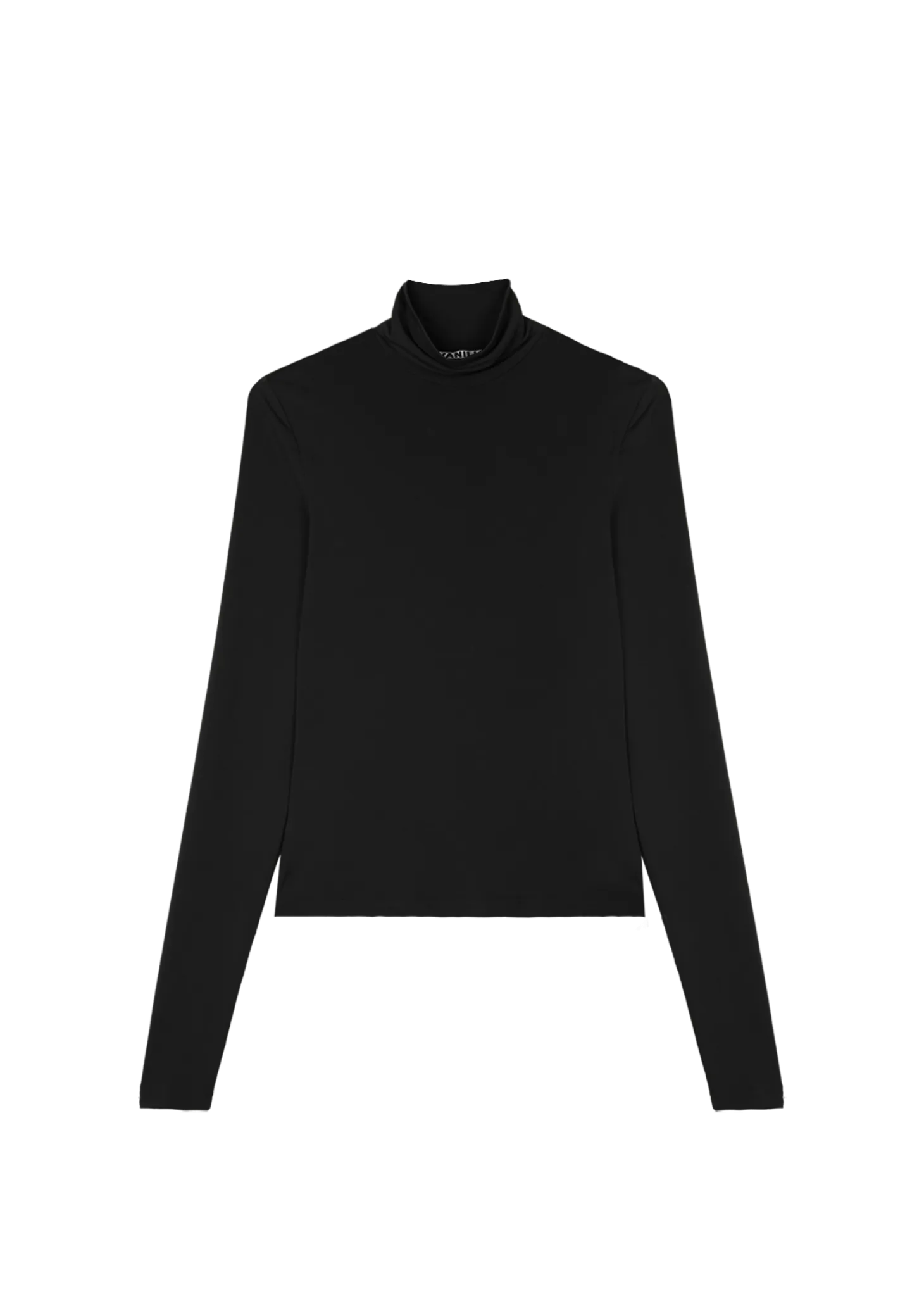 Tricot top met col