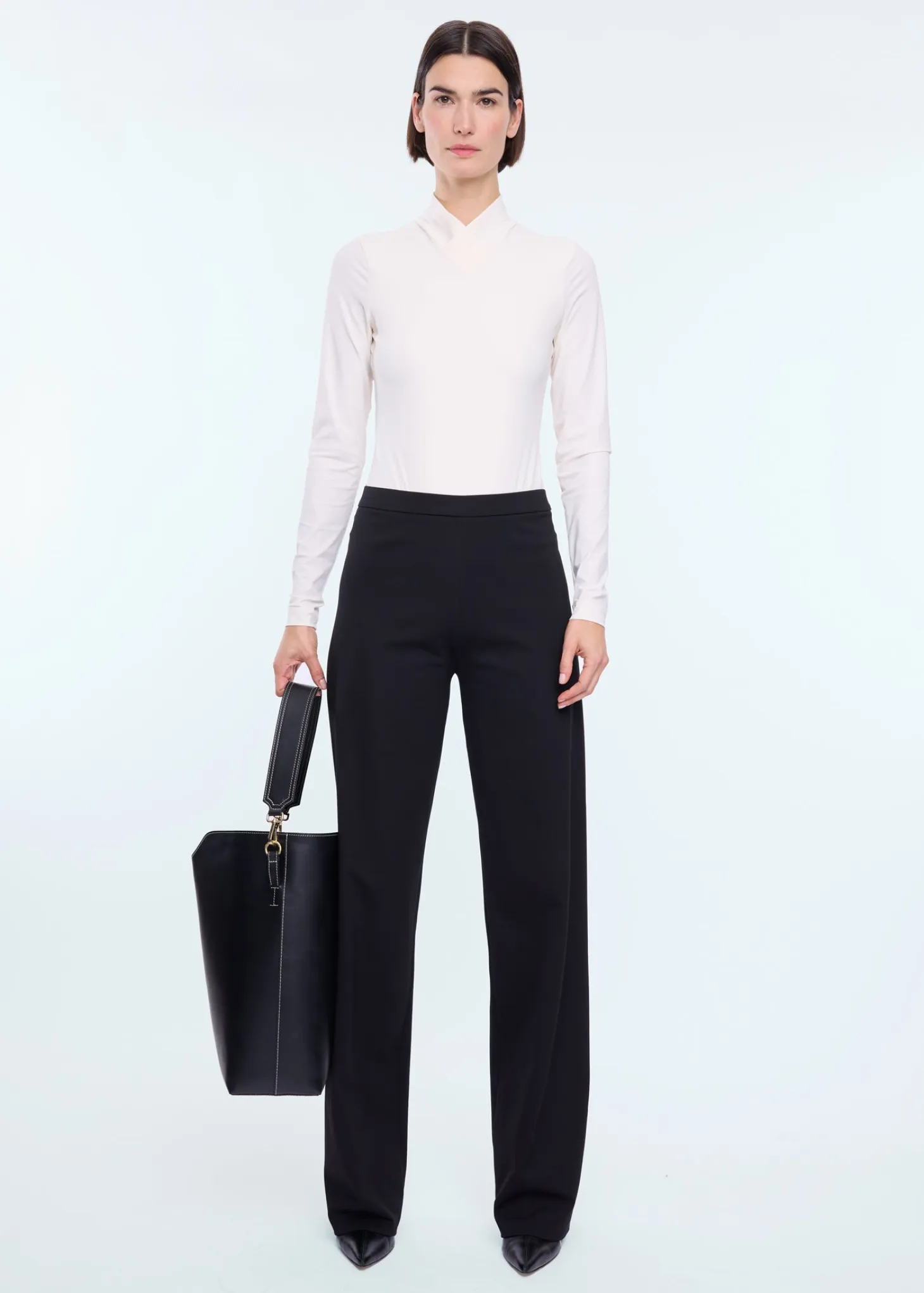 Tube punto trousers
