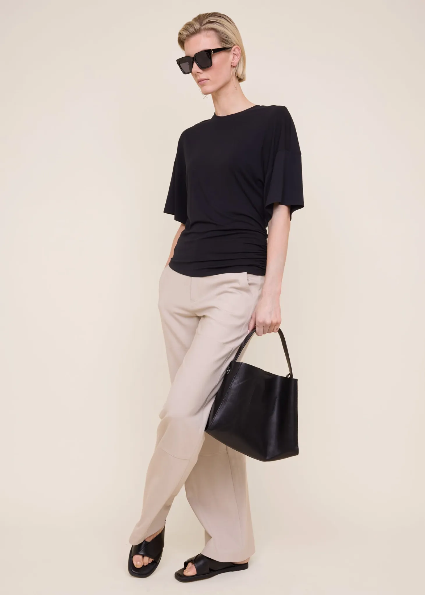 Viscose jersey top