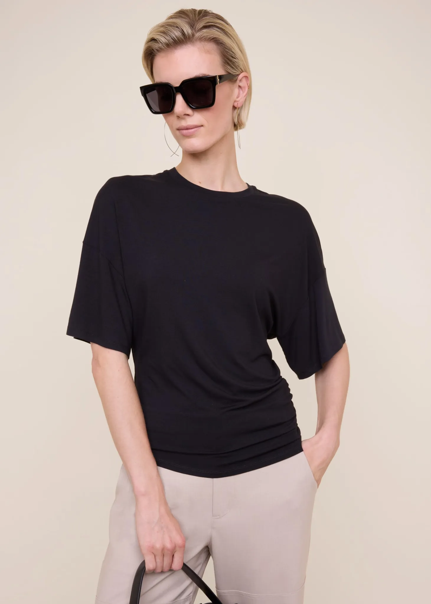 Viscose jersey top