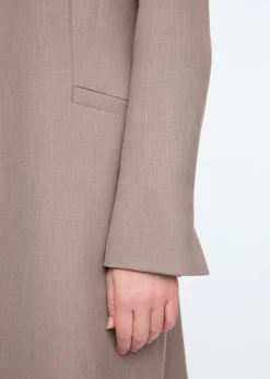 Viscose mix blazer
