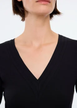 V-neck longsleeve