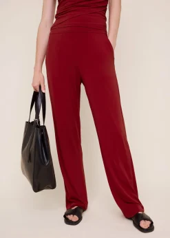 Wide leg chino